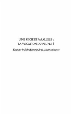 Une societe parallEle : la vocation du peuple - essai sur le (eBook, PDF)
