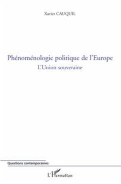 Phenomenologie politique de l'Europe (eBook, PDF)