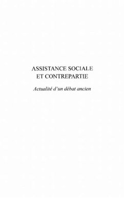 Cover Assistance sociale et contrepartie (eBook, PDF)