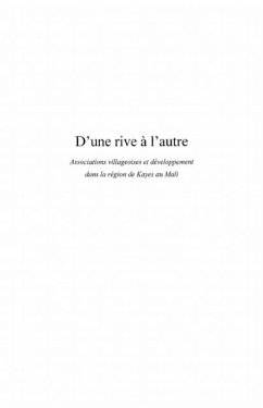 D'une rive A l'autre - associations villageoises et developp (eBook, PDF)