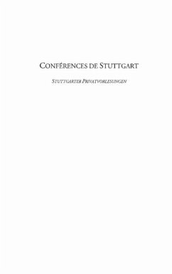 Conferences de stuttgart - stuttgarter privatvorlesungen - v (eBook, PDF)