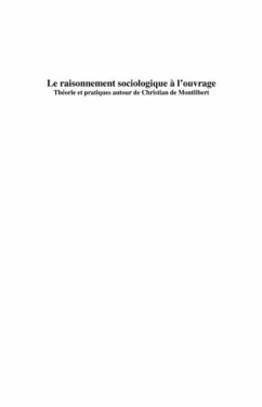 Le raisonnement sociologique A l'ouvrage - theorie et pratiq (eBook, PDF)