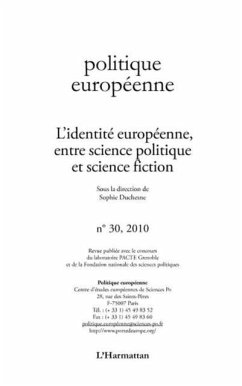 Cover L'identite europeenne entre science politique et science fic (eBook, PDF)