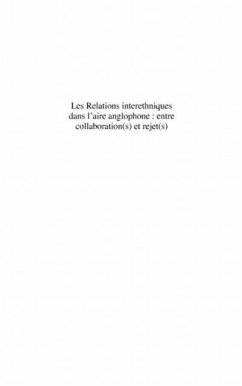 Cover Les relations interethniques dans l'aire anglophone entre co (eBook, PDF)