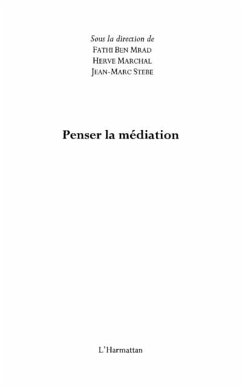 Cover Penser la mediation (eBook, PDF)