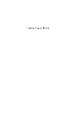 Echec des dieux L' (eBook, PDF)