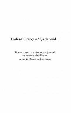 Parles-tu francais ? ca depend... - penser, agir, construire (eBook, PDF)