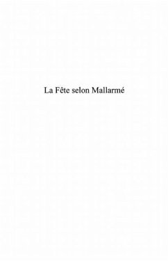 Cover La fEte selon mallarme - republique, catholicisme et simulac (eBook, PDF)