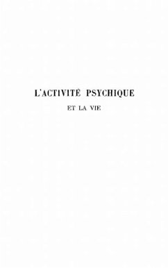 L'Activite psychique et la vie (eBook, PDF)