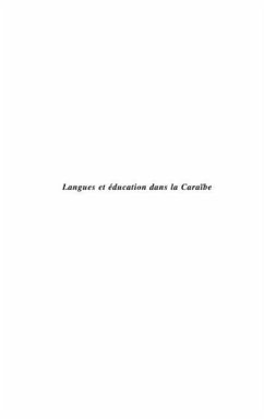 Langues et education dans la caraIbe (eBook, PDF)