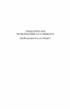 Cinquante ans de bilinguisme au Cameroun (eBook, PDF) - Collectif