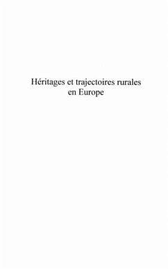Heritages et trajectoires rurales Europe (eBook, PDF) - Freha Pierre
