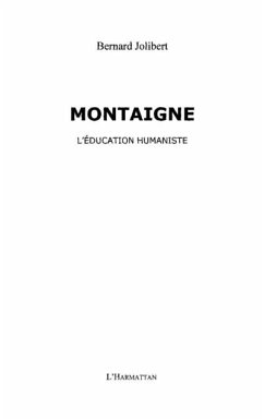Cover Montaigne (eBook, PDF)