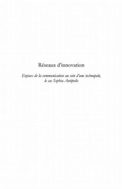 Reseaux d'innovation - enjeux de la communication au sein d' (eBook, PDF)