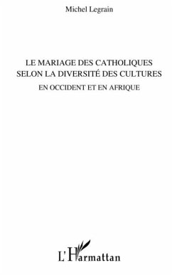Cover Le mariage des catholiques selon la diversite des cultures e (eBook, PDF)