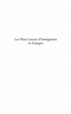 Cover Les plans locaux d'immigrationen espagn (eBook, PDF)