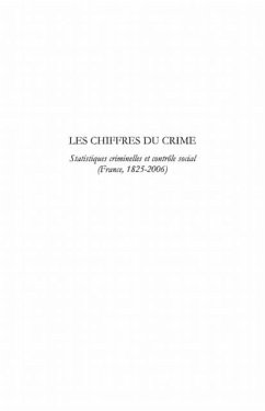 Les chiffres du crime - statistiques criminelles et controle (eBook, PDF)