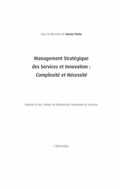 Cover Management strategique des services et innovation : complexi (eBook, PDF)