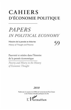 Pauvrete et misEre dans l'histoire de la pensee economique (eBook, PDF)