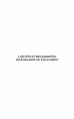 LaIcites et religiosites : integration ou exclusion ? (eBook, PDF)