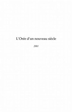 L'oree d'un nouveau siEcle (eBook, PDF)