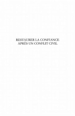 Restaurer la confiance aprEs un conflit civil - cambodge, mo (eBook, PDF)
