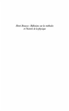 Henri bouasse - reflexion sur les methodes et l'histoire de (eBook, PDF) - Domingo