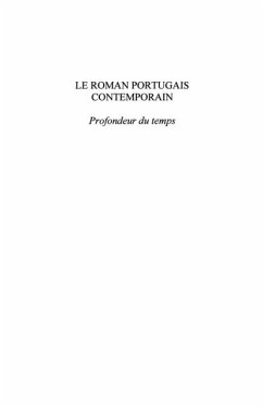 Le roman portugais contemporain - profondeur du temps (eBook, PDF)