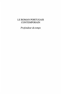 Cover Le roman portugais contemporain - profondeur du temps (eBook, PDF)
