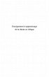 Enseignement et apprentissage de la... - Bild 1