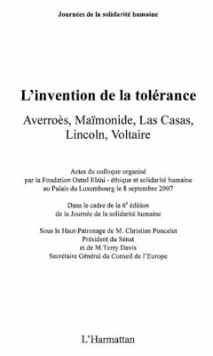 L'invention de la tolerance - averroes, maimonide, las casas (eBook, PDF)