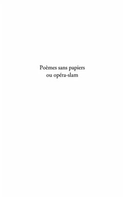 Poemes sans papiers ou opera-slam (eBook, PDF)