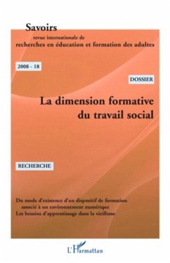 Dimension formative du travailsocial La (eBook, PDF)