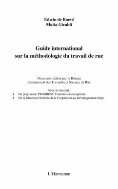 Guide international sur la methodologie du travail de rue (eBook, PDF)