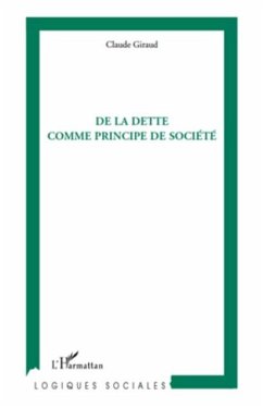 Cover De la dette comme principe desociete (eBook, PDF)