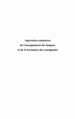 Approches comparees de l'enseignement des langues et de la f (eBook, PDF)
