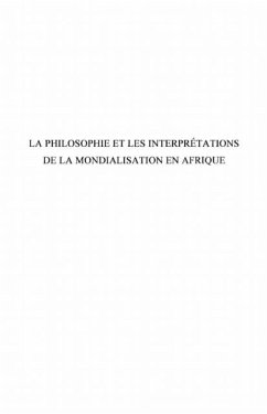La philosophie et les interpretations de la mondialisation e (eBook, PDF)