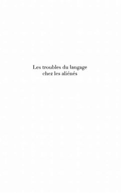 Troubles du langage chez les alienes Les (eBook, PDF)