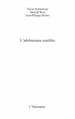 Cover Adolescence scarifiee L' (eBook, PDF)