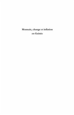 Monnaie, change et inflation en Guinee (eBook, PDF)