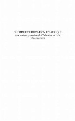 Guerre et education en afrique - une analyse systemique de l (eBook, PDF)