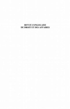 L'adhesion de la republique democratique du congo (rdc) A l' (eBook, PDF)