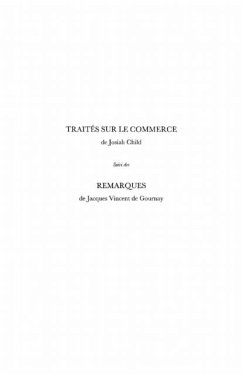Cover Traites sur le commerce, de josiah child (eBook, PDF)