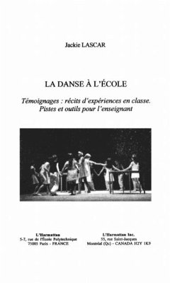 LA DANSE A L'ECOLE (eBook, PDF)