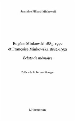 EugEne minkowski (1885-1972) et francoise minkowska (1882-19 (eBook, PDF)