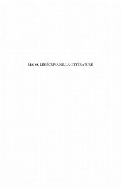 Mai 68, les ecrivains, la litterature (eBook, PDF)