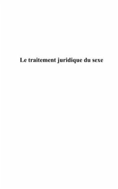Traitement juridique du sexe Le (eBook, PDF) - Collectif
