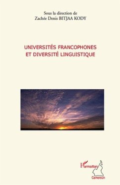 Universites francophones et diversite linguistique (eBook, PDF)
