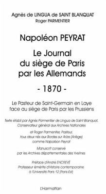 Journal du siEge de paris par les allemands - 1870- - le pas (eBook, PDF)