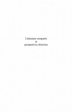 Litterature comparee et perspectives chinoises (eBook, PDF)